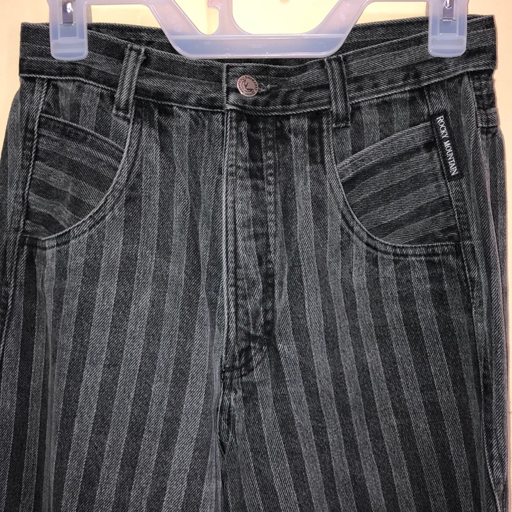 RARE striped vintage Rocky Mountain jeans
